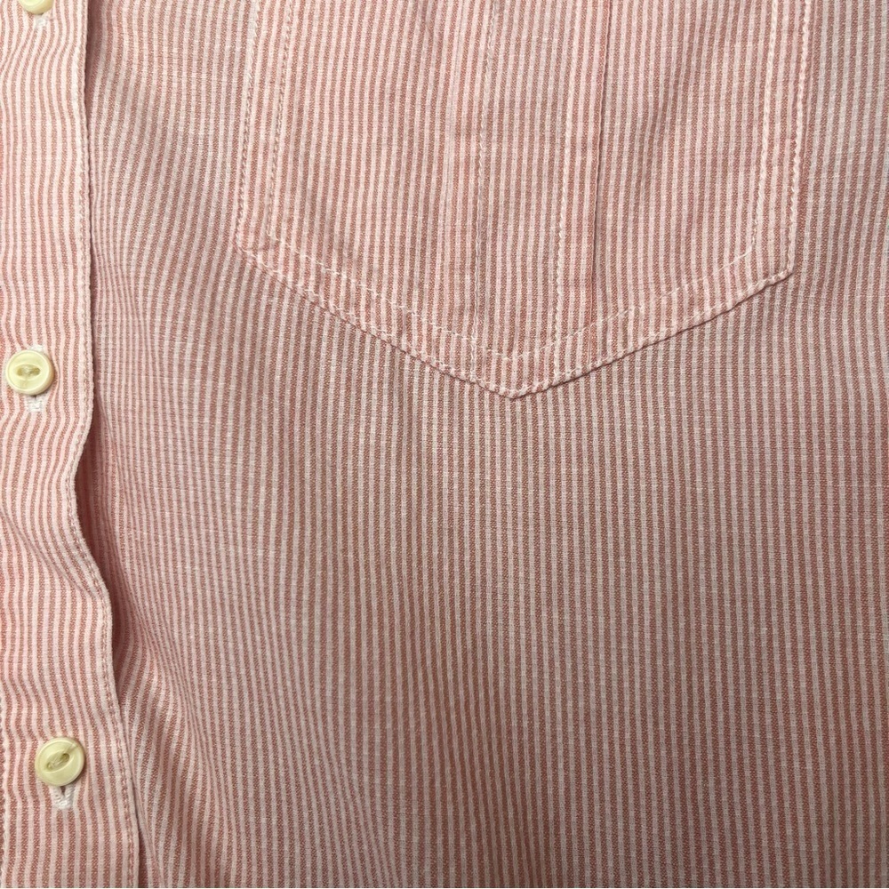 Patagonia Organic Cotton Striped Long Sleeve Shirt Size S - Picture 3 of 11